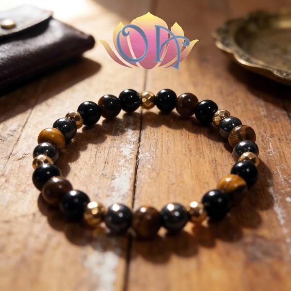 PULSEIRA ANCESTRAL COM TURMALINAS - TRANSMUTAÇÃO